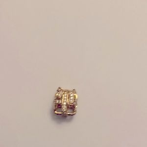 Authentic 14k Pandora “All wrapped up” charm!